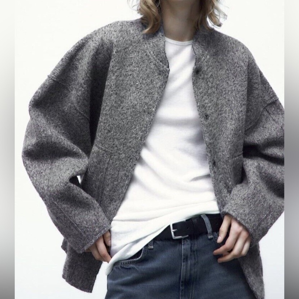 Zara Viral Soldout Bomber Jacket